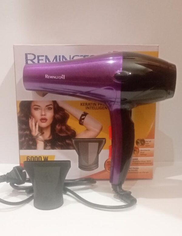 Salon Quality Keratin Protect Intelligent Fast Drying Hair Dryer 6000W